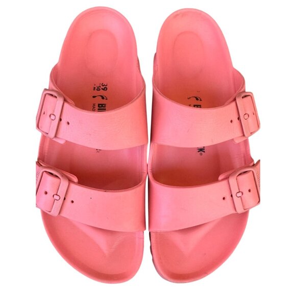 Birkenstock Arizona Eva Pink Slipon Sandals EU 39 US W8/ M6 - Picture 3 of 13